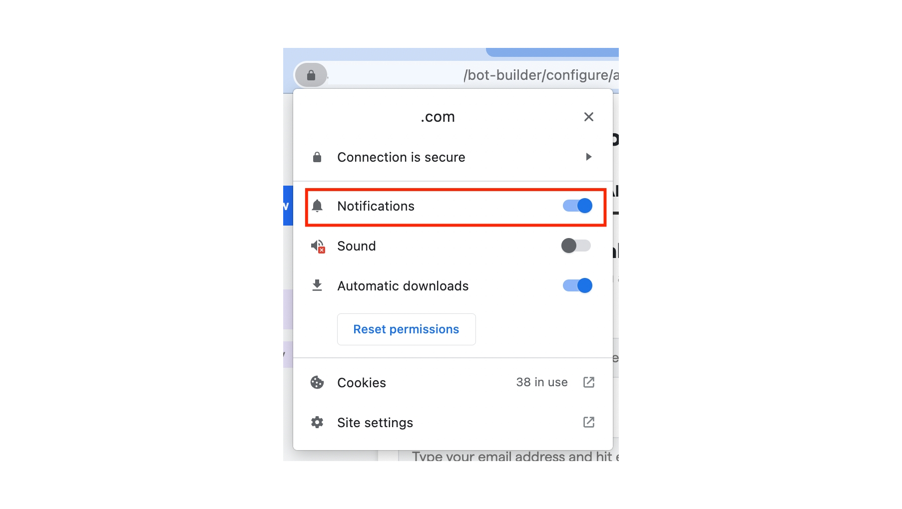 209 Bot Settings Faqs Converse Resource Centre 3 Pn 209 Bot Settings Faqs Converse Resource Centre 3 Pn