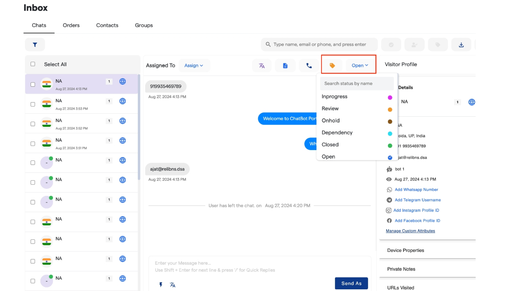 171 Chats Window Converse Resource Centre 6 Pn