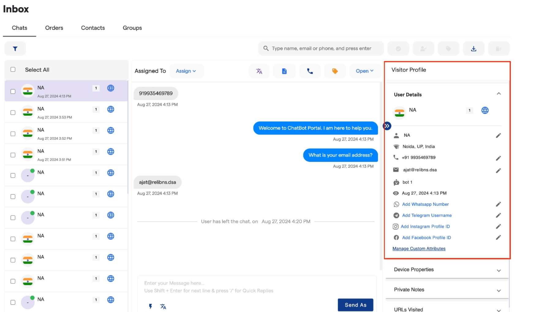 171 Chats Window Converse Resource Centre 8 Pn