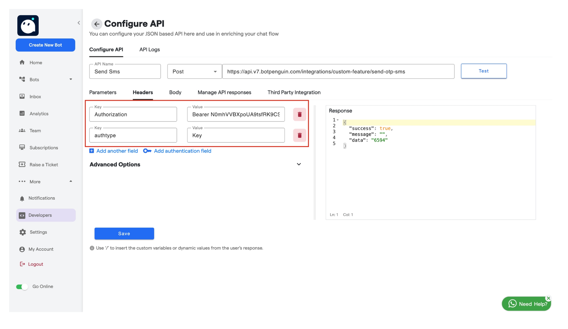 240 Chatbot User Authentication Converse Resource C 5 Pn