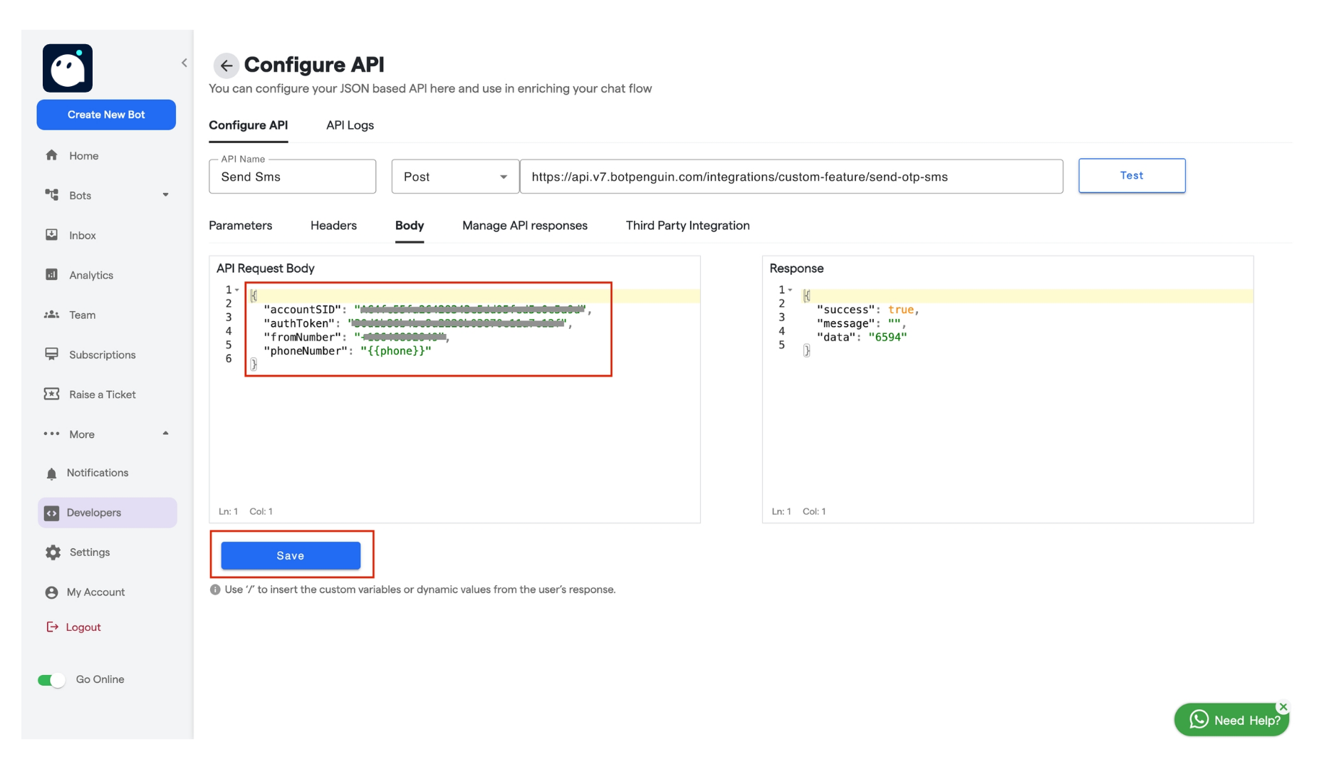 240 Chatbot User Authentication Converse Resource C 6 Pn