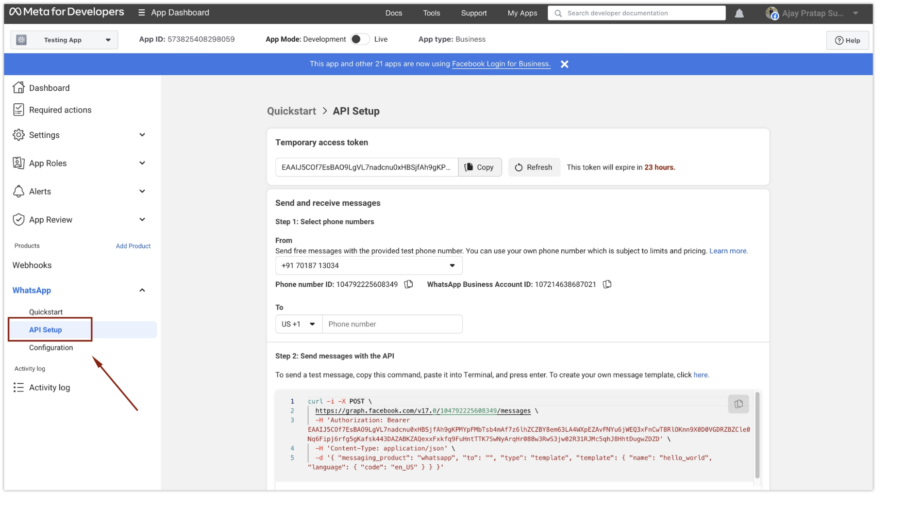 227 Getting All The Necessary Details From Meta Develo 2 Pn