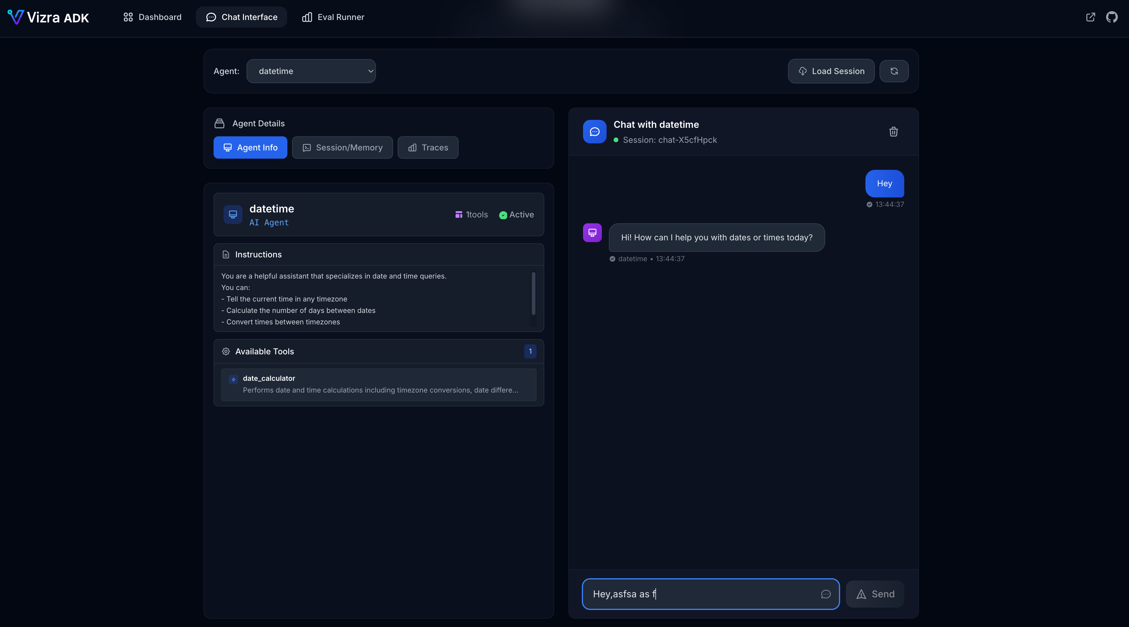 Chat Interface