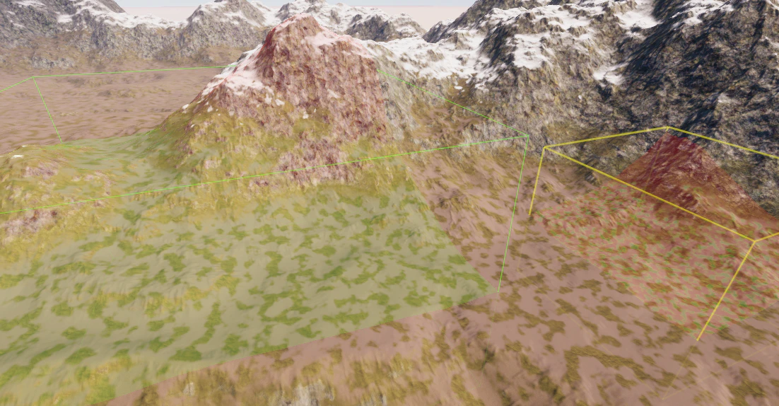 Both stampers showing visualization with Draw Handle If Not Selected enabled.