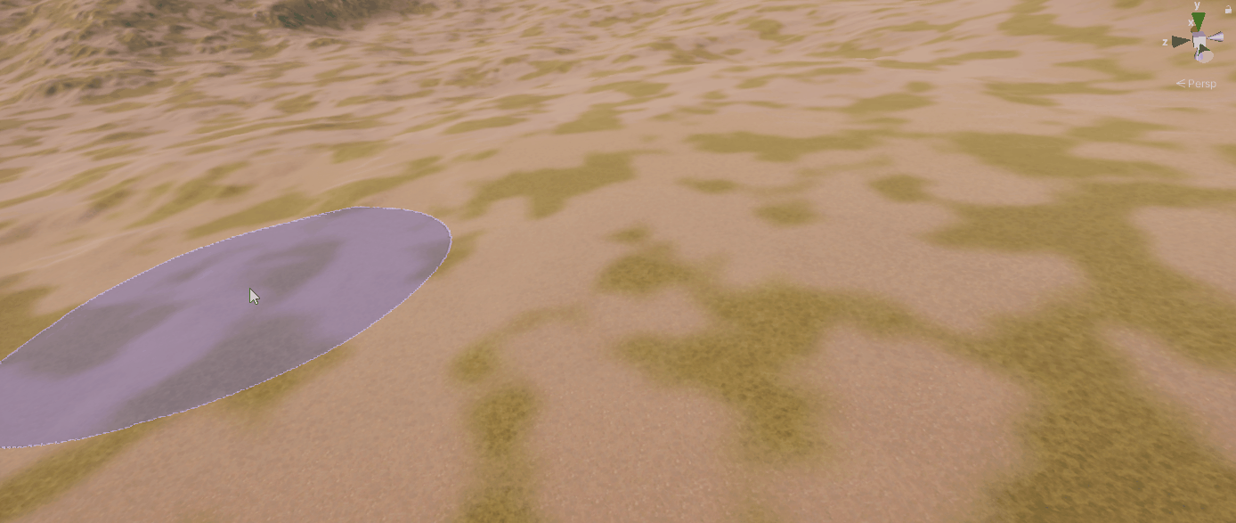 Overlap Check Settings visualization in Object Brush.