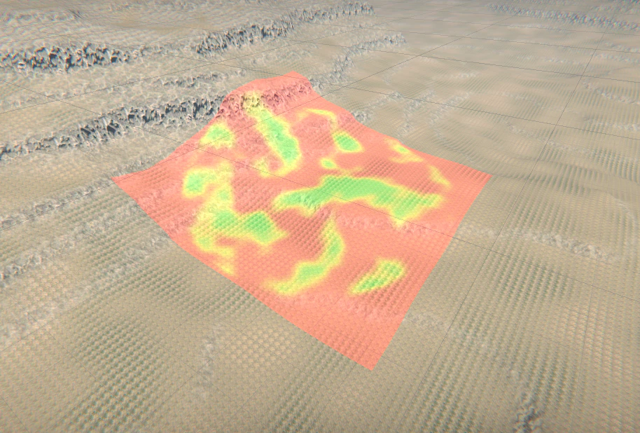 Mask Filters visualization in MegaWorld.