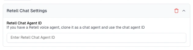 Provider Chat Settings