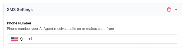 SMS Settings