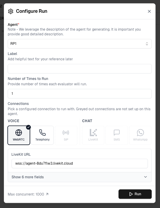 Run LiveKit Tests