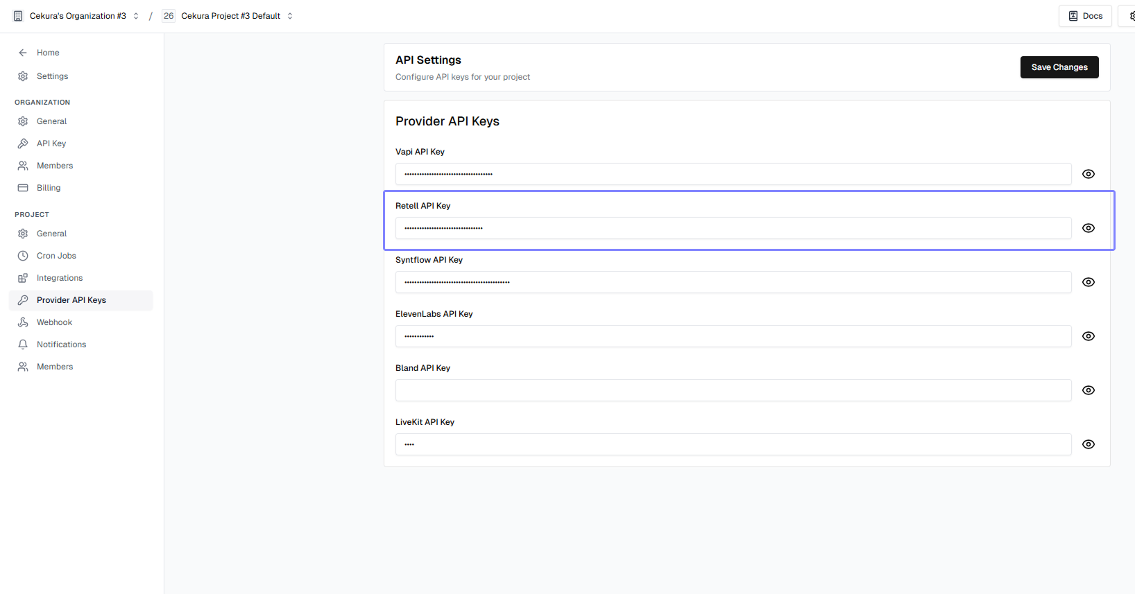 Retell Providerapi Pn
