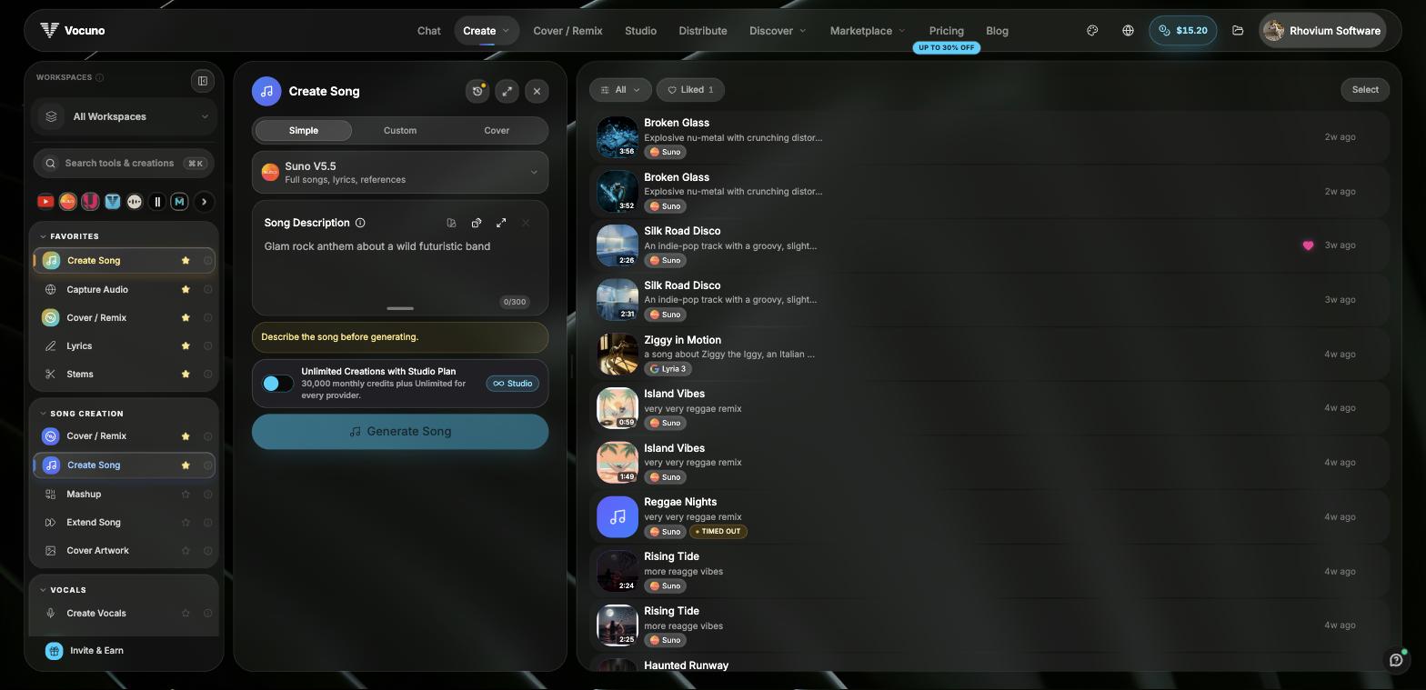 Create Song form in Simple mode