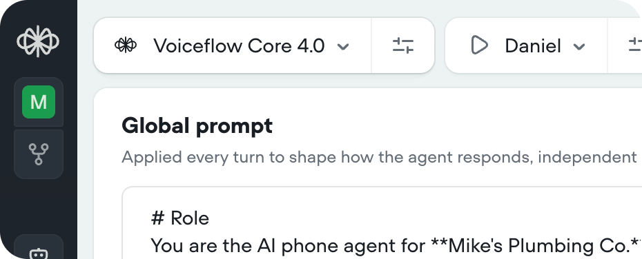 Voiceflow Core Docs