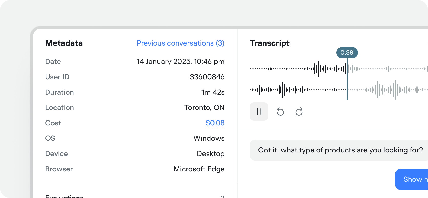 Meta Data Filters