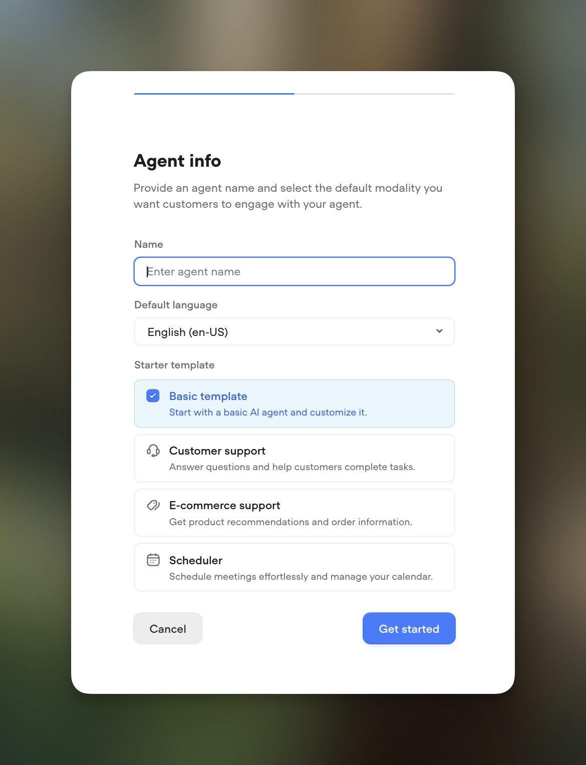 Function libraries, starter templates and ElevenLabs support