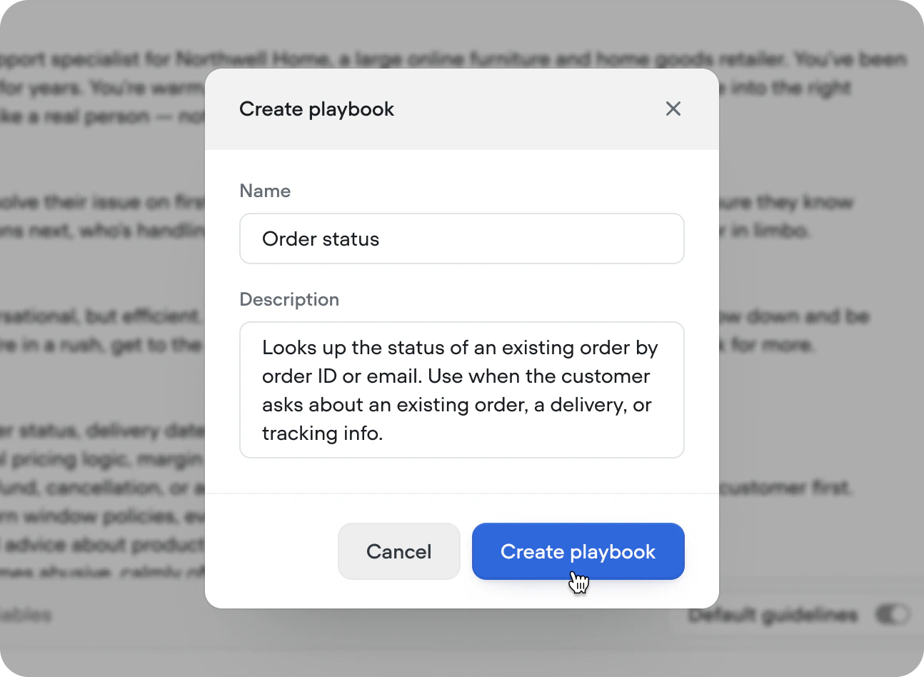 Create Playbook Docs 1