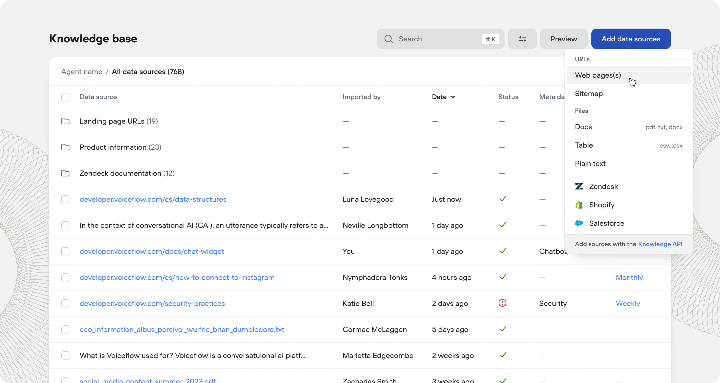 Knowledge Base Docs 1