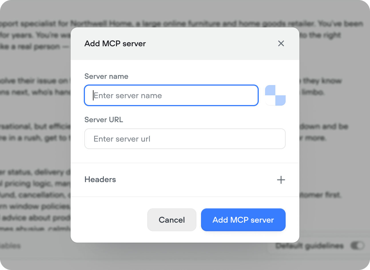 Create MCP Docs