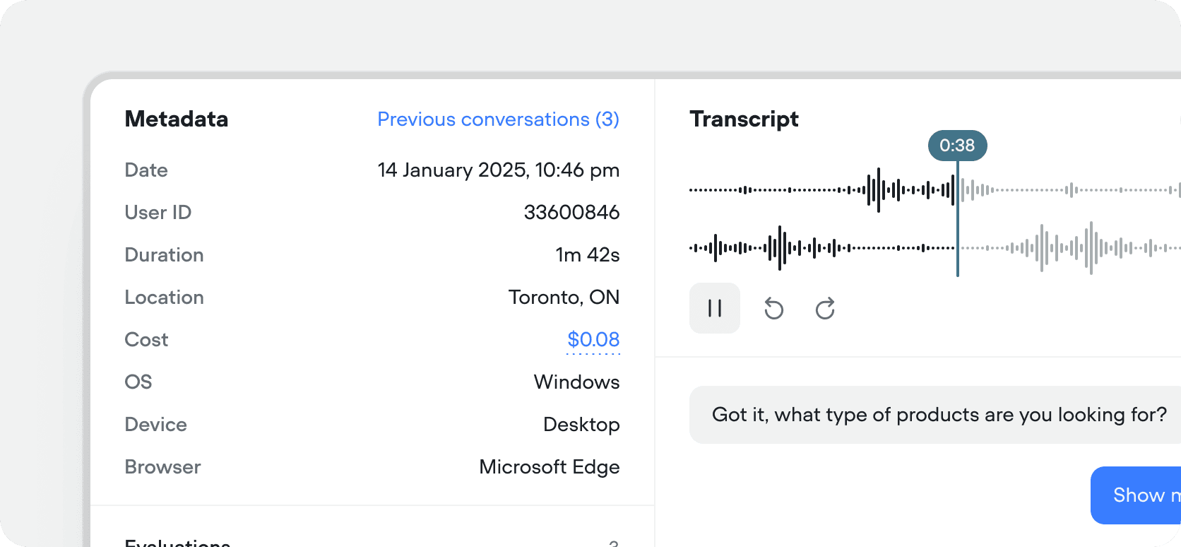 Meta Data Filters