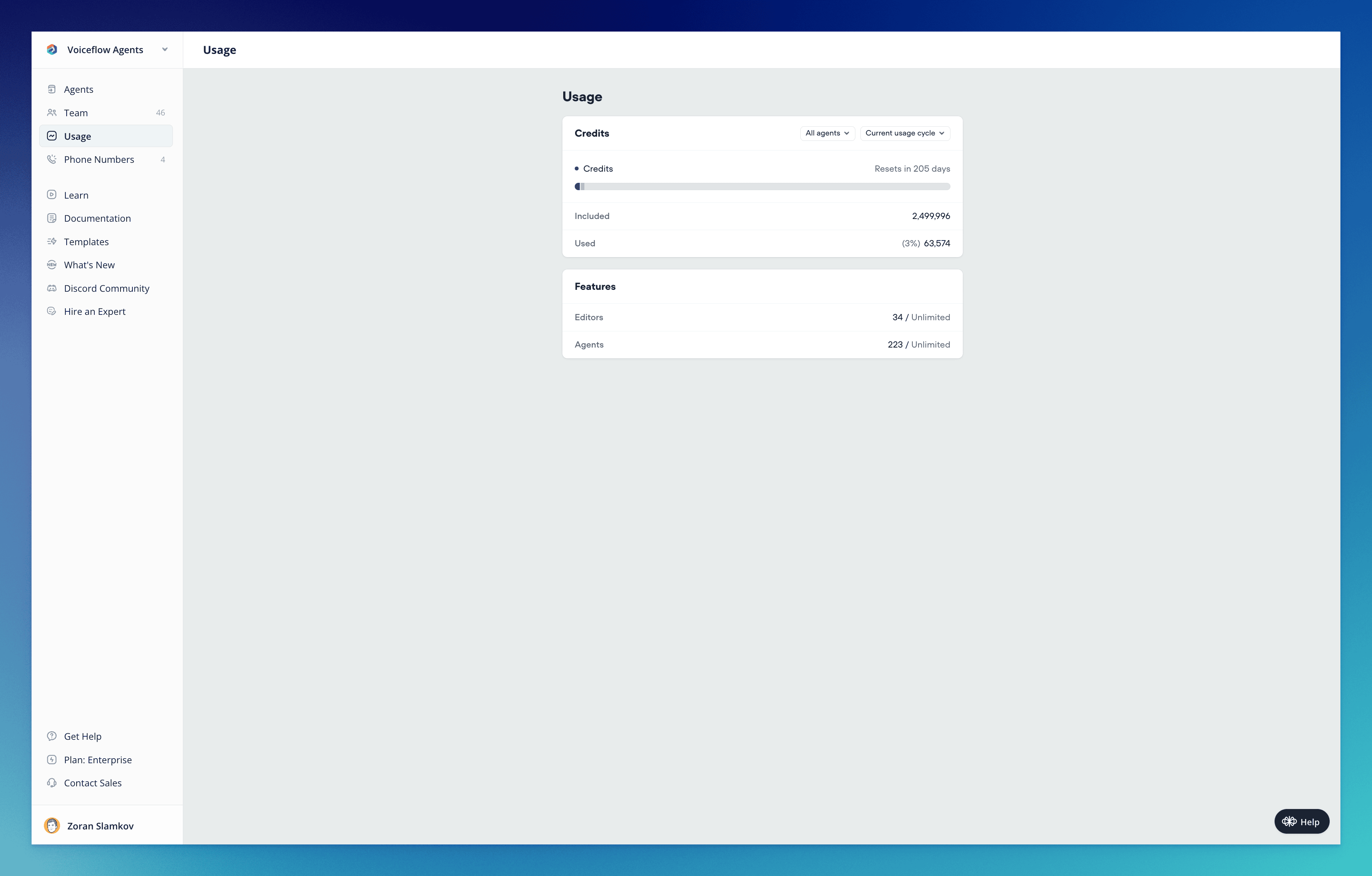 Introducing Voiceflow Credits: A simpler way to track usage
