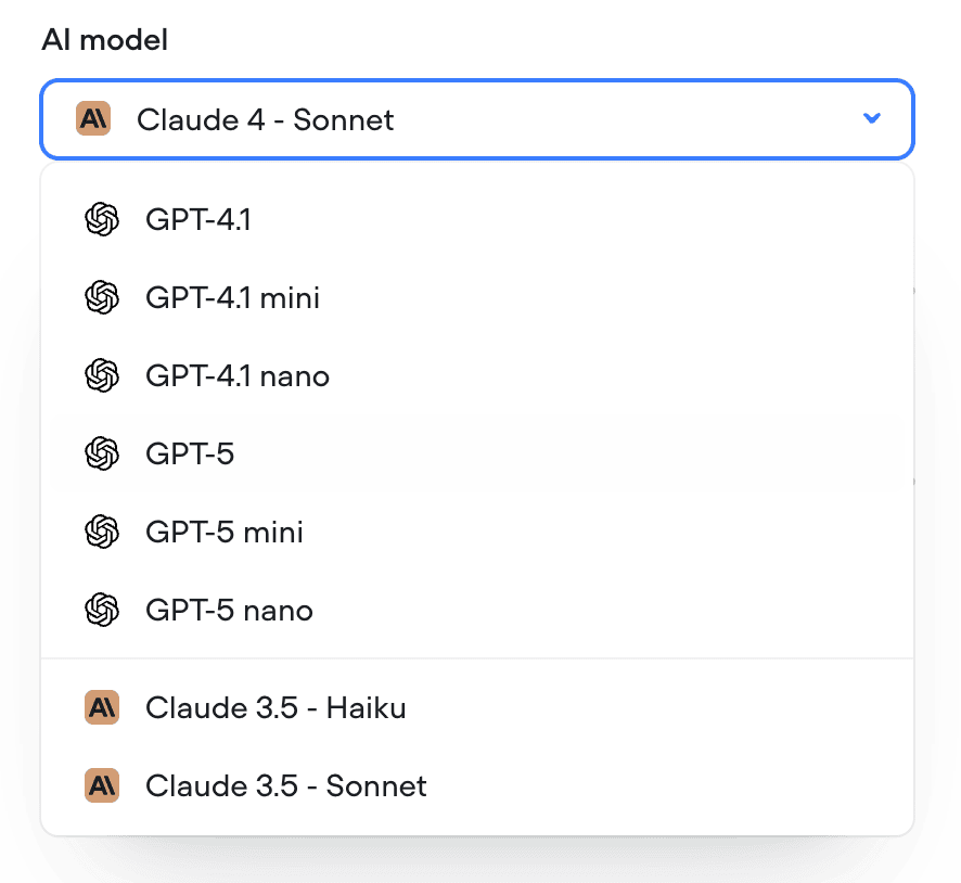 GPT-5 models