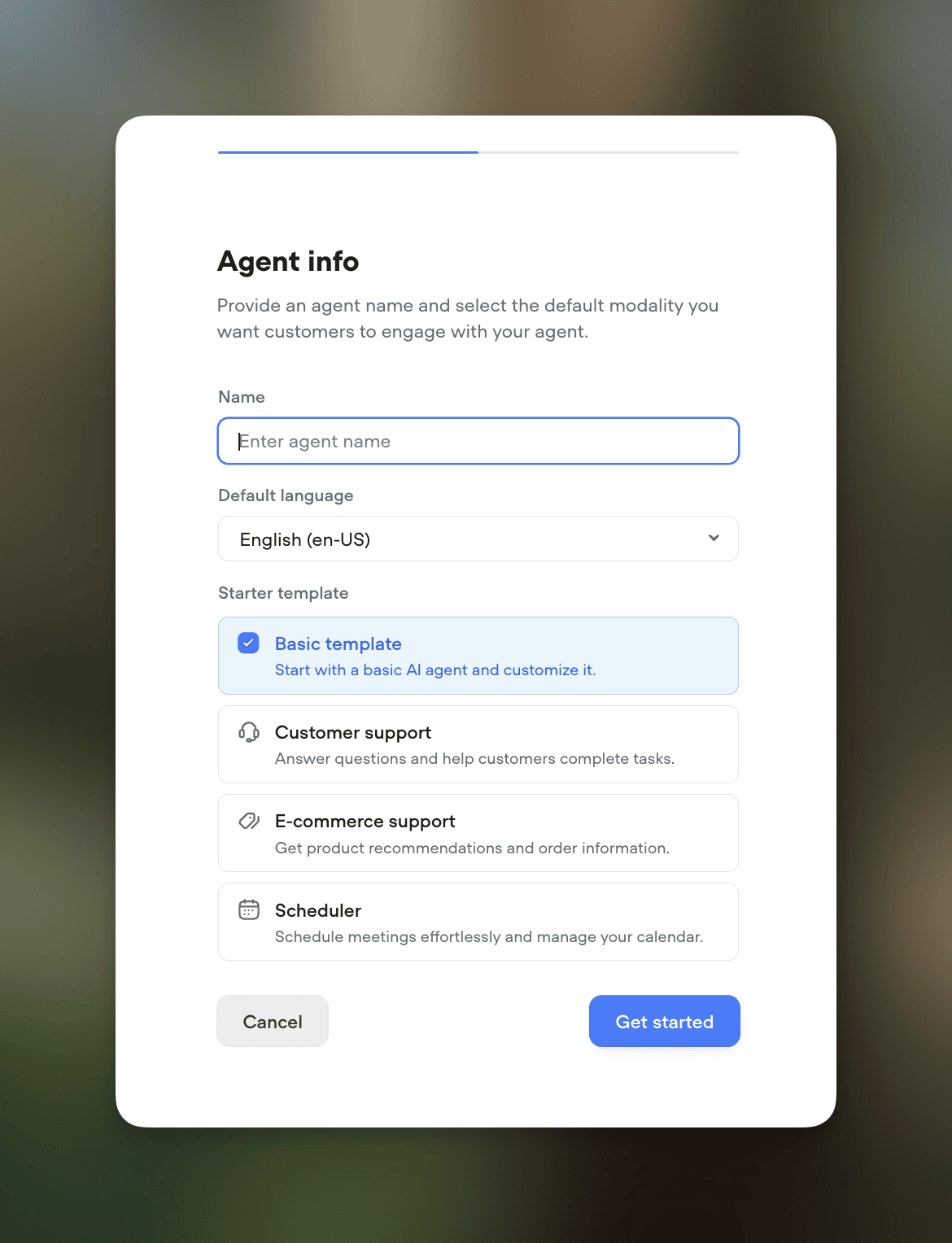 Function libraries, starter templates and ElevenLabs support