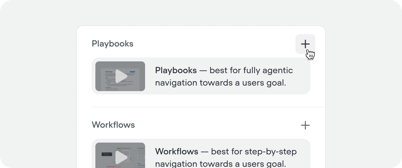 Adding Playbooks Docs