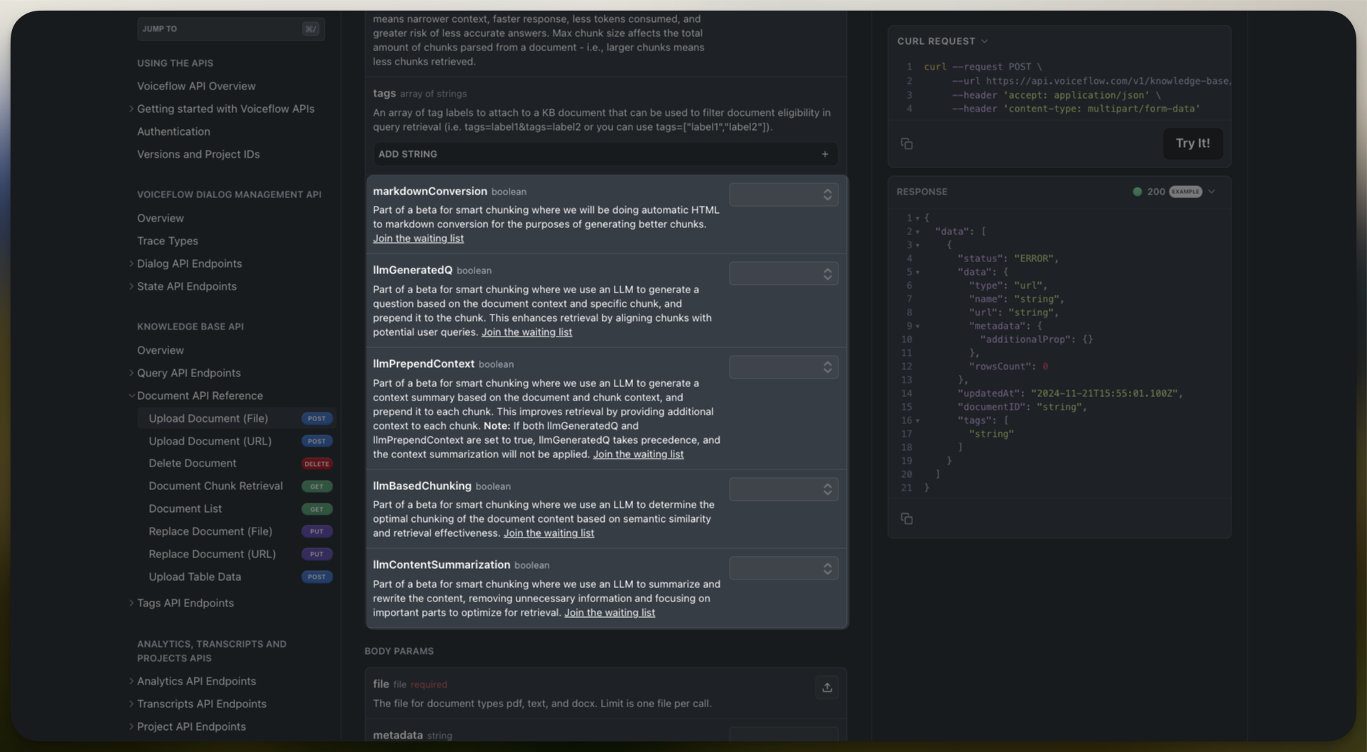 Smart Chunking - New Strategies