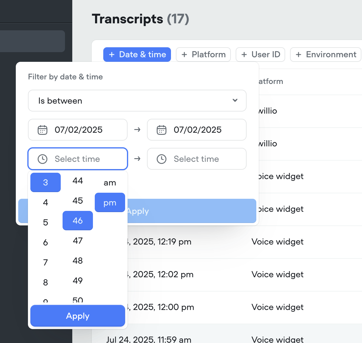 Better transcripts. Custom evaluations. Better AI agents.