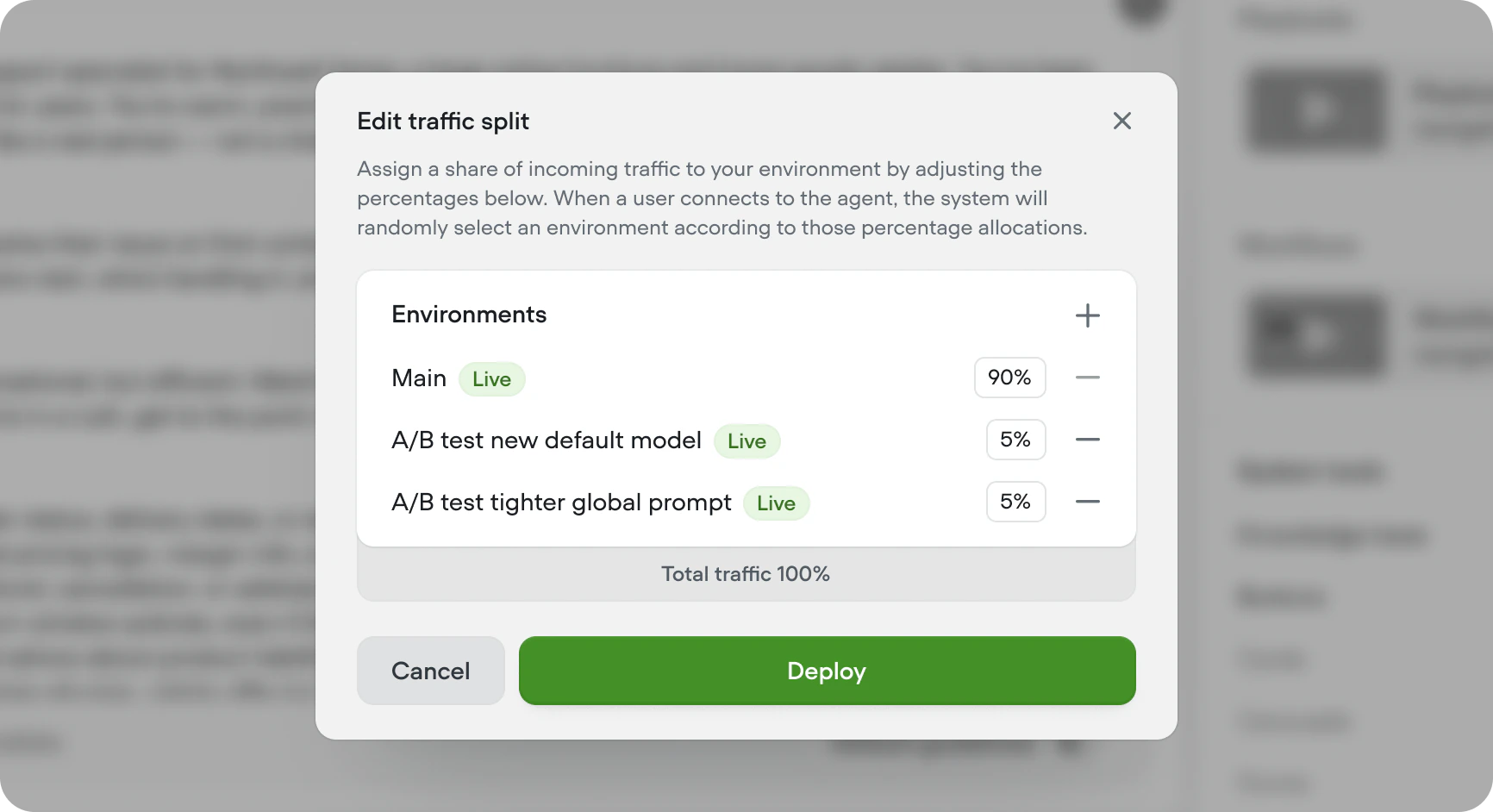 Traffic Splitting 2