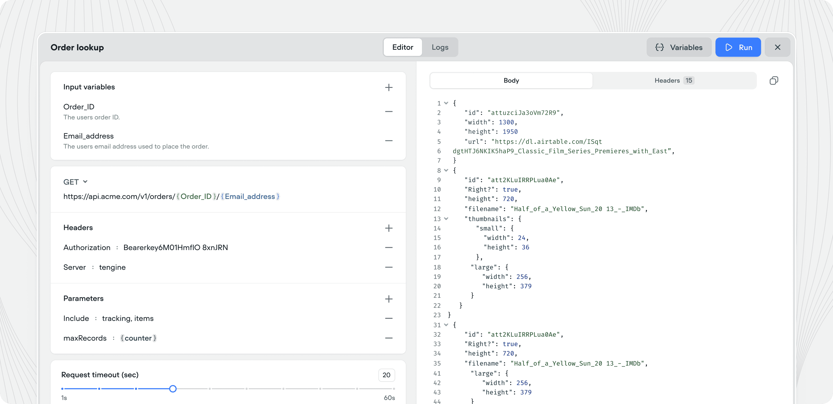 API Tools Docs 1
