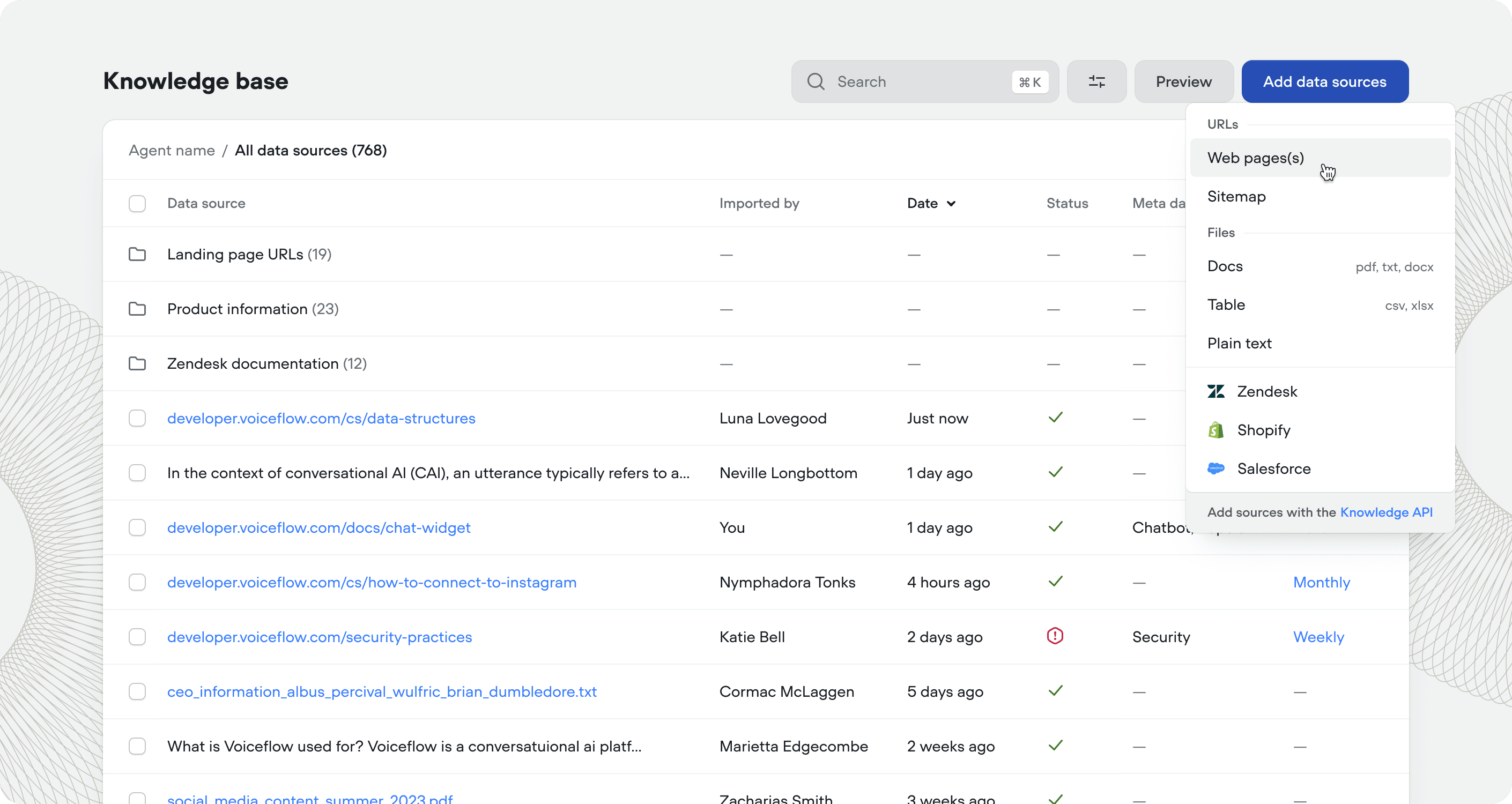 Knowledge Base Docs 1