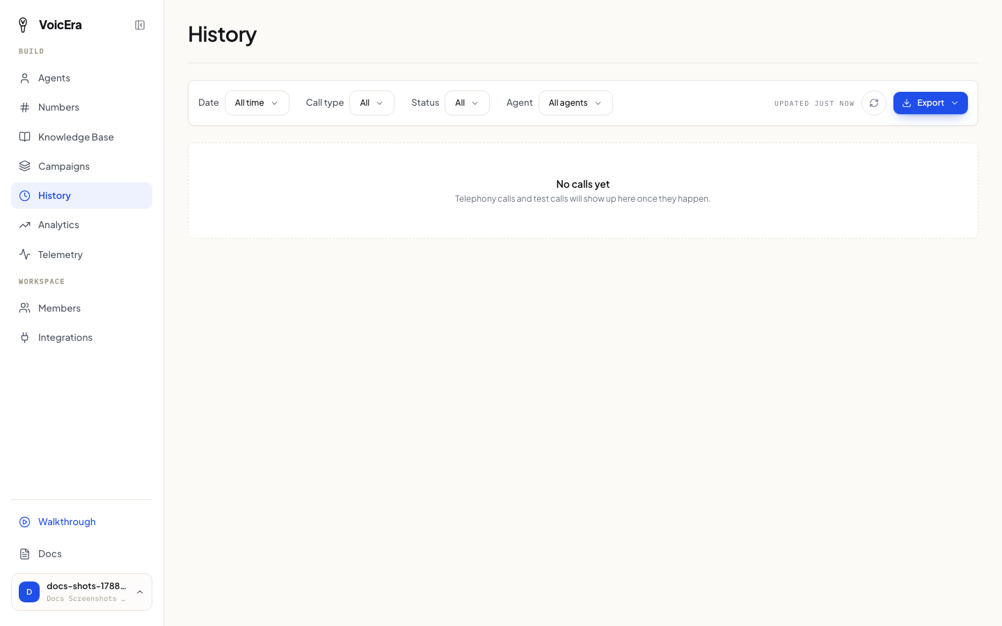 History page
