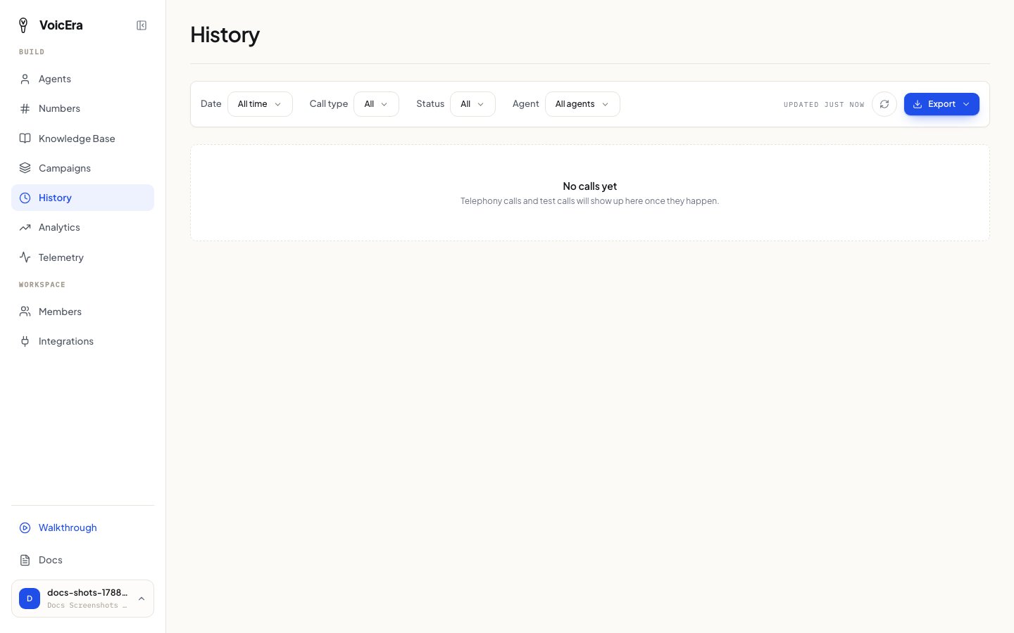 History page