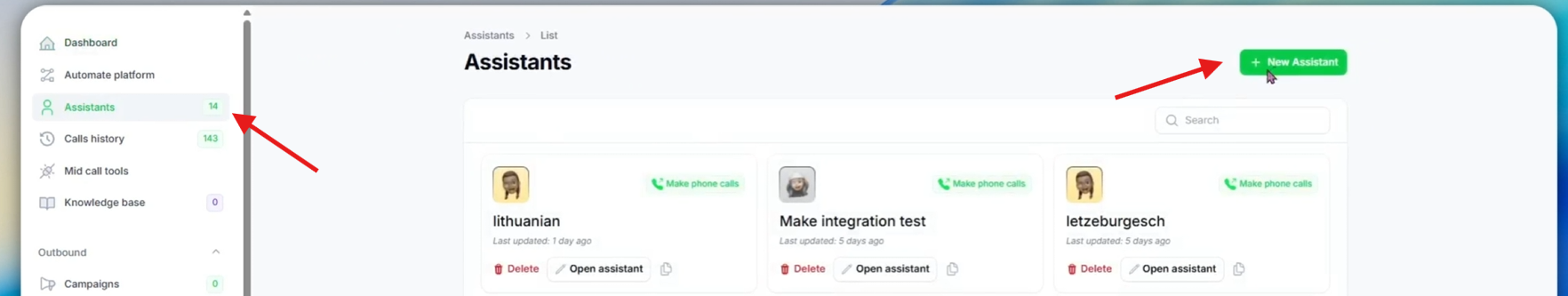 Creating new AI assistant for Google Sheets