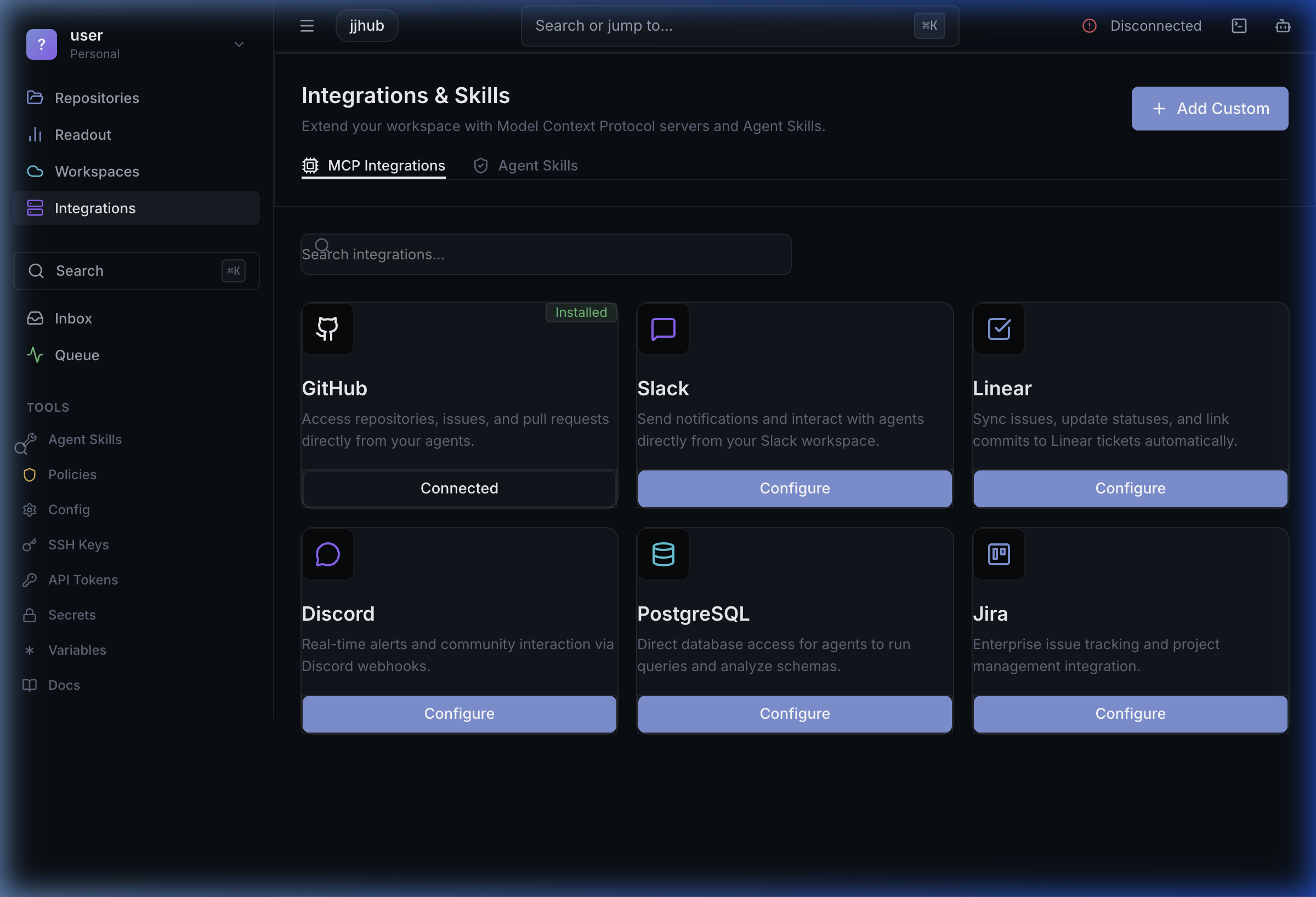 Integrations App Store