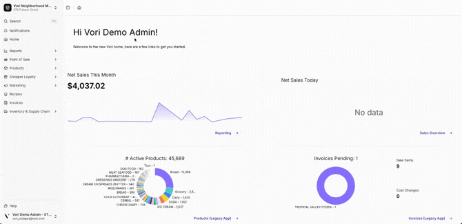 Navigating to Members