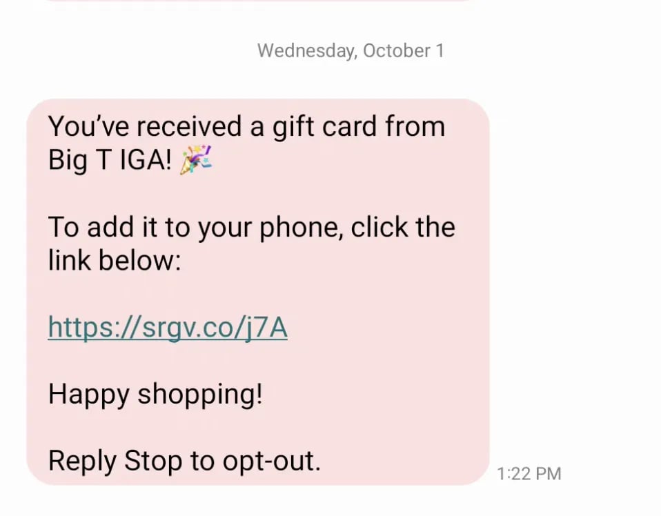Text Message