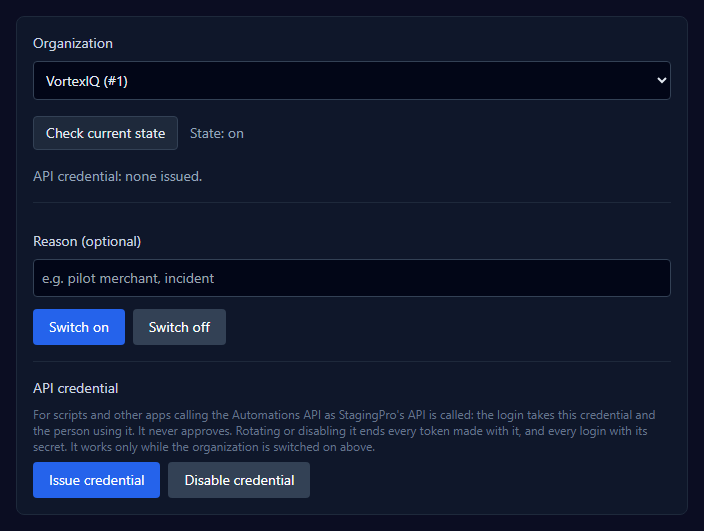 Automations Client ID Secret 03