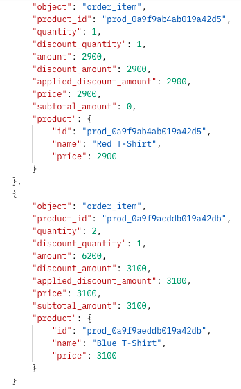 API Response