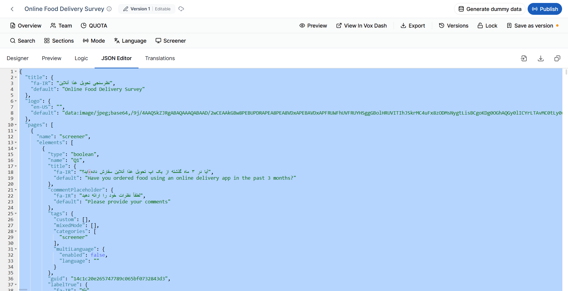 JSON