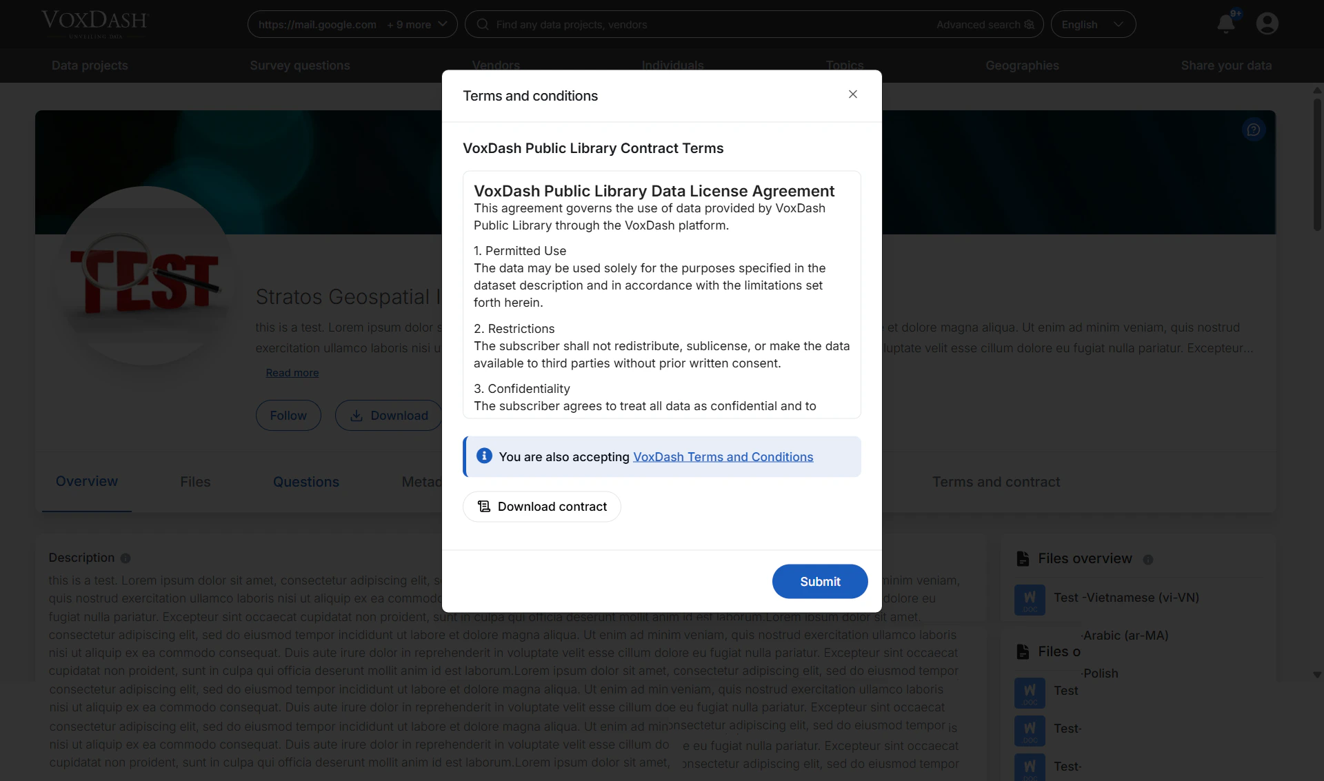 accept terms