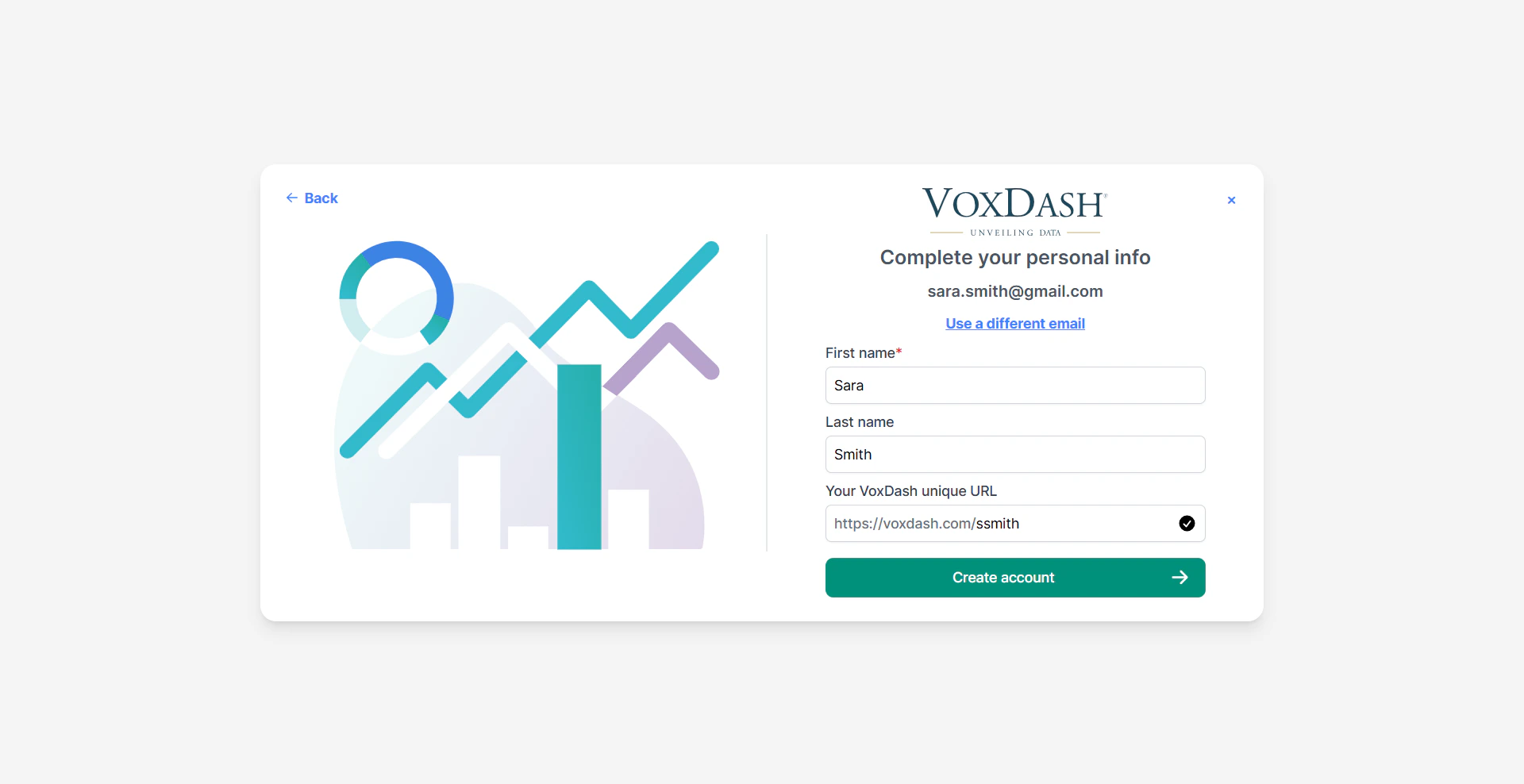 Login to VoxDash