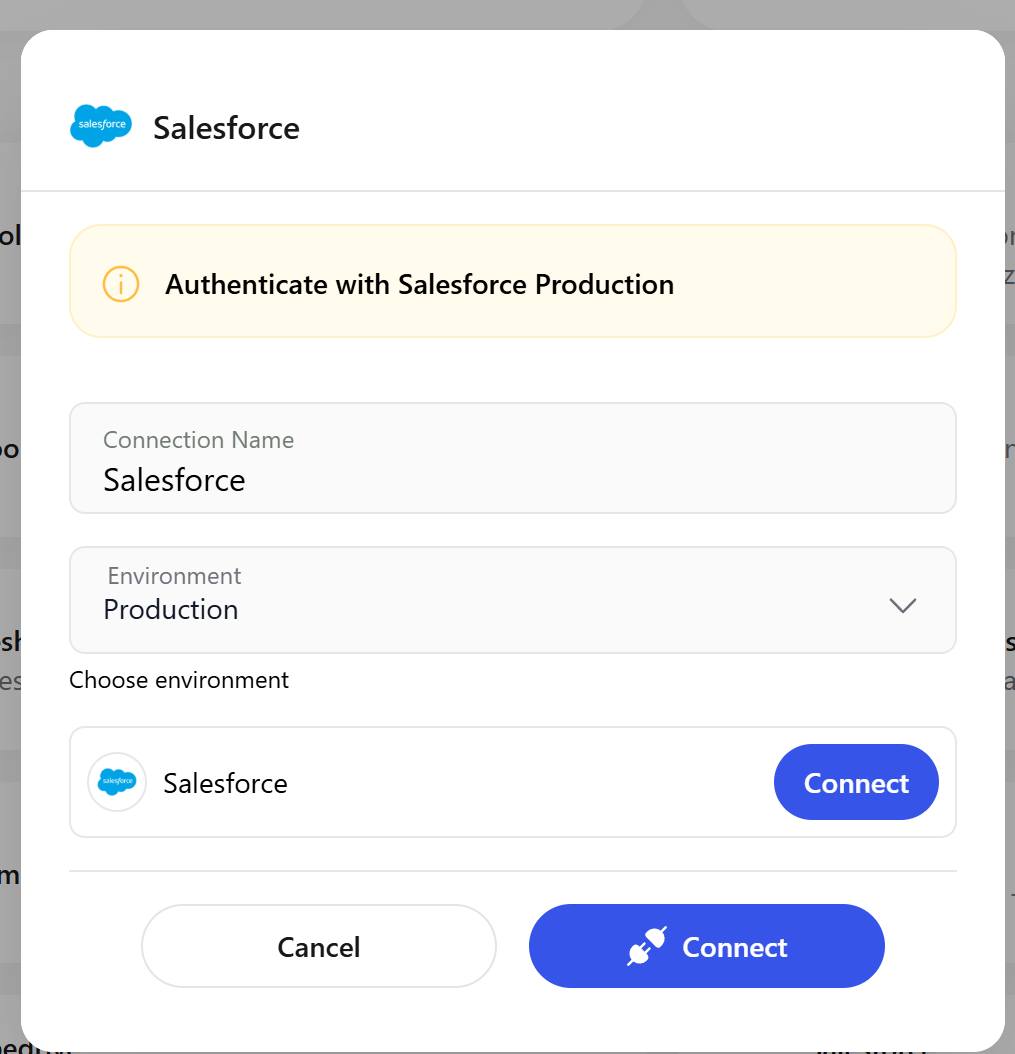 salesforce connect