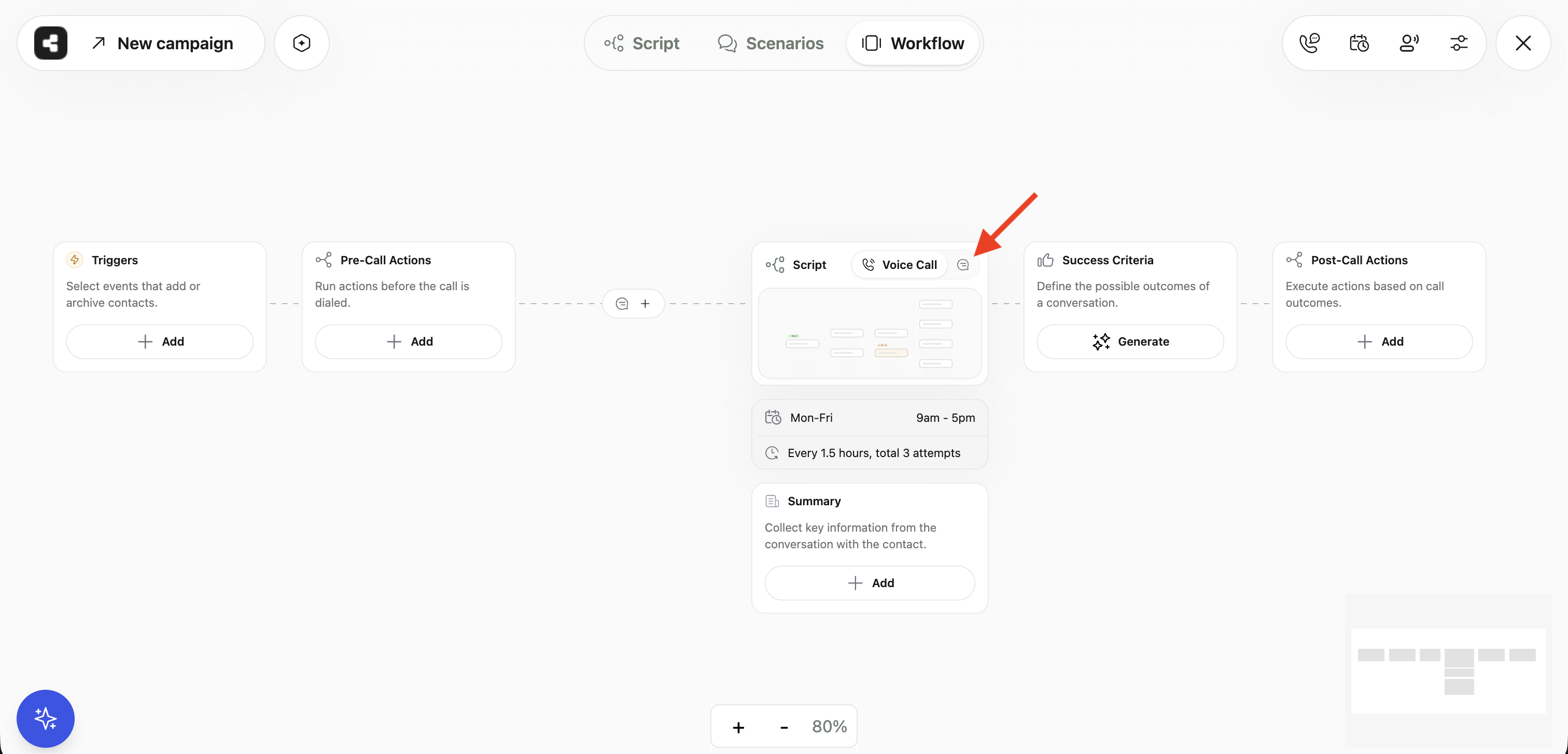 Text agent workflow