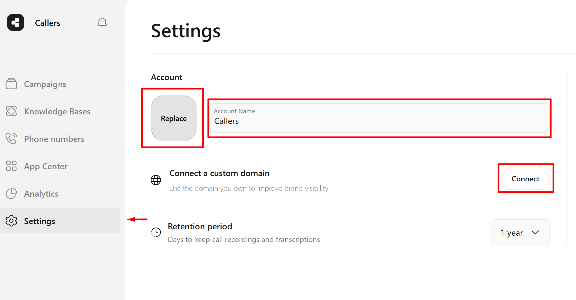 white label settings