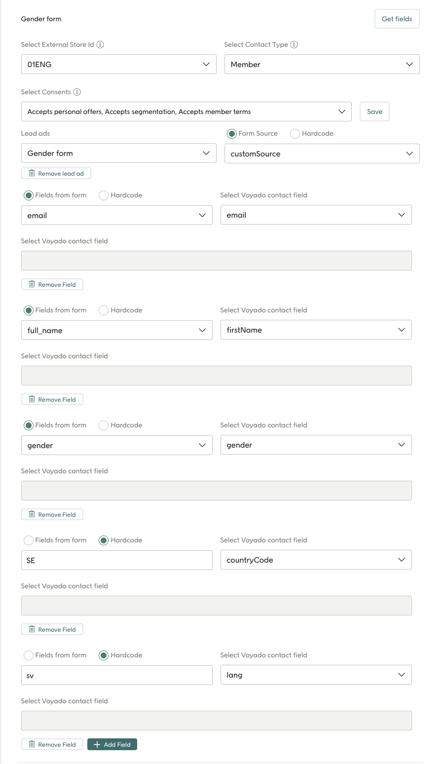 Configuring Lead Ads