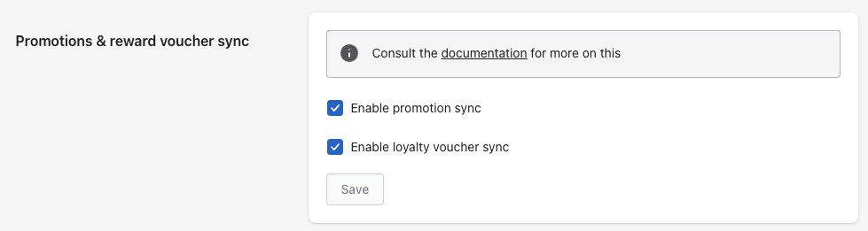 Enabling promotions and vouchers