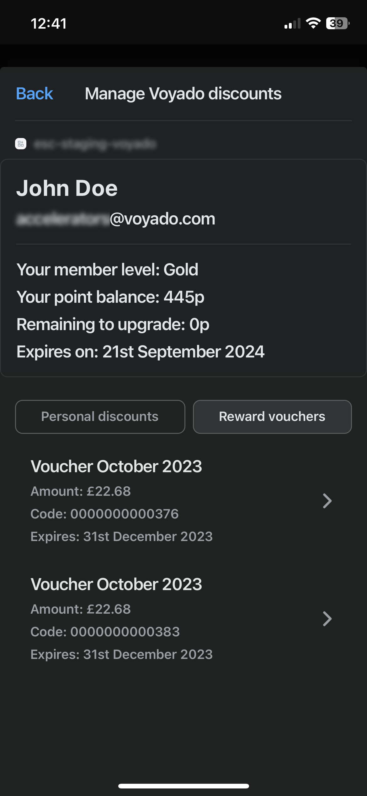 Manage Voyado discounts