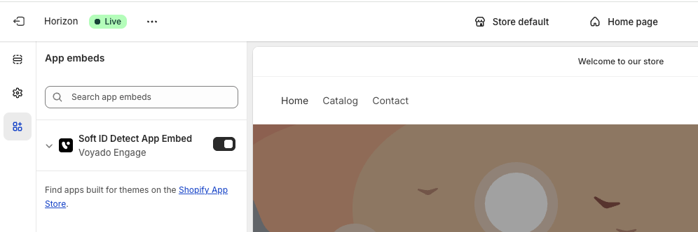 Soft ID Detect App Embed