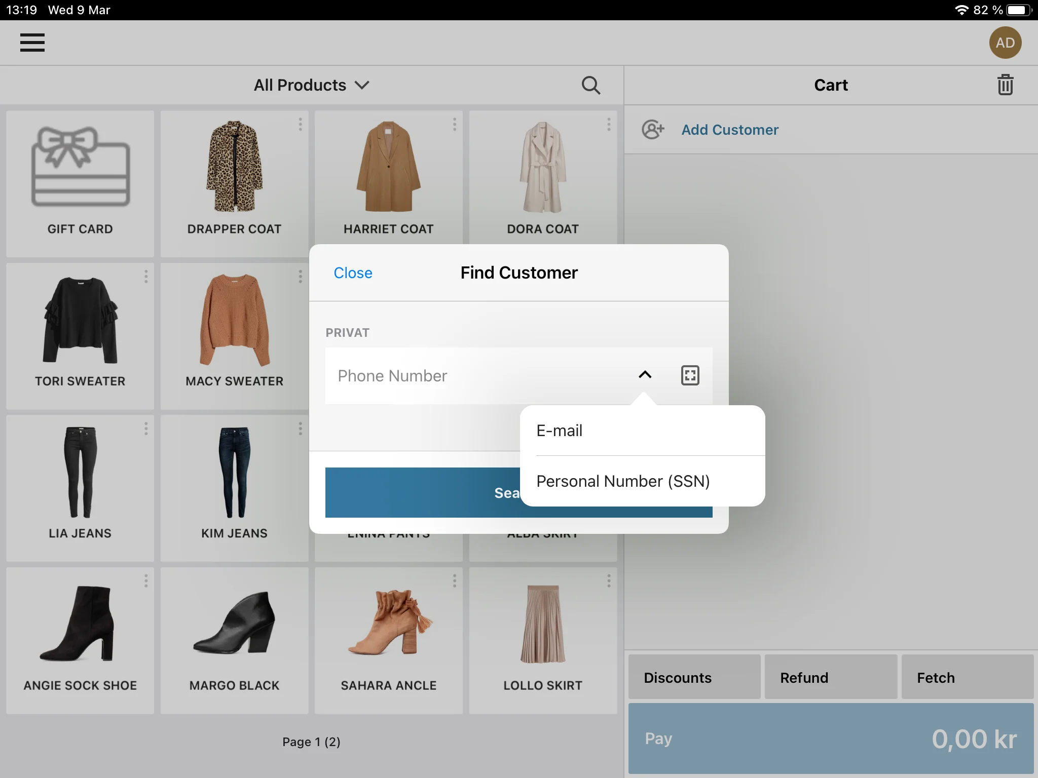 Finding a customer